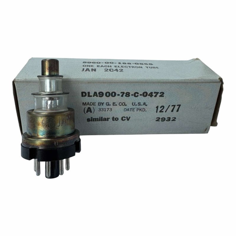 2C42 Electron Vacuum Tube Valve