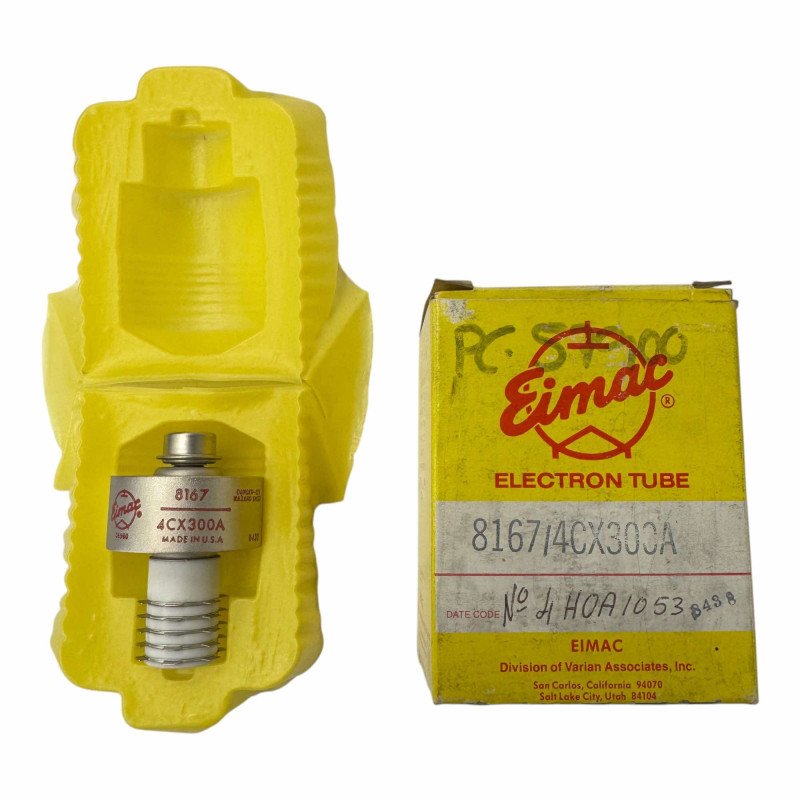 4CX300A 8167 Eimac Electron Vacuum Tube Valve Transmitting