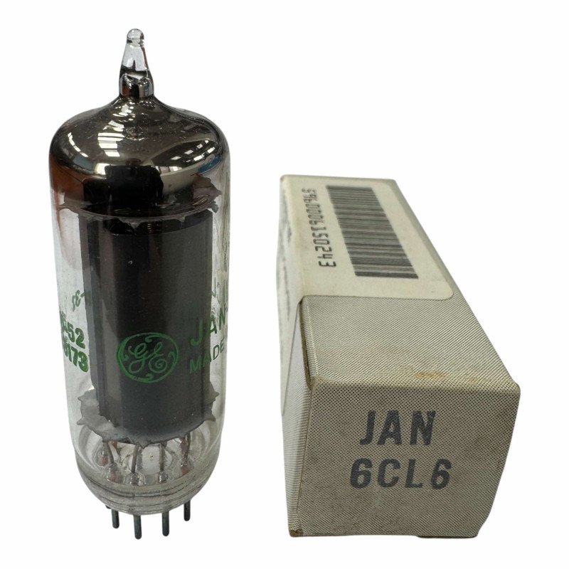 6CL6 JAN General Electric Electron Tube Valve