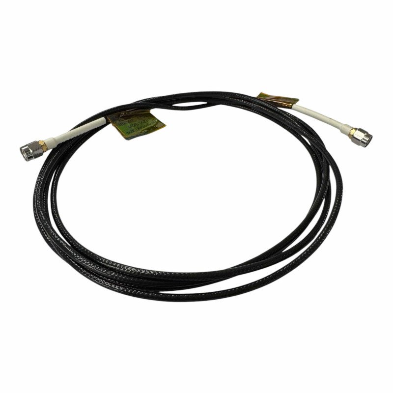Precision Coaxial Cable Assembly 3mm SMA Male 18Ghz 184cm