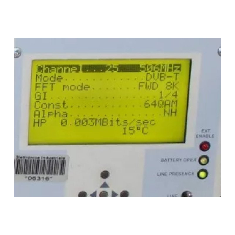 DBT201UB-V IRTE SCS111 OPT3 TV DVB-T/H UHF Transmitter
