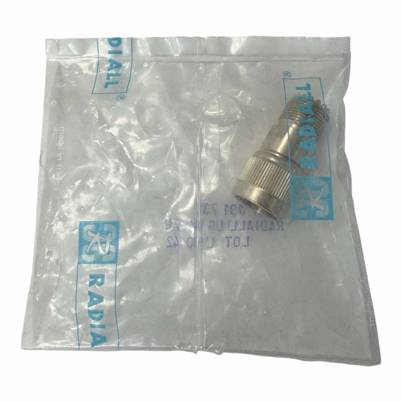 R191731000 UG-146/U Radiall Coaxial Adapter N type Male to SO-239 UHF (f)