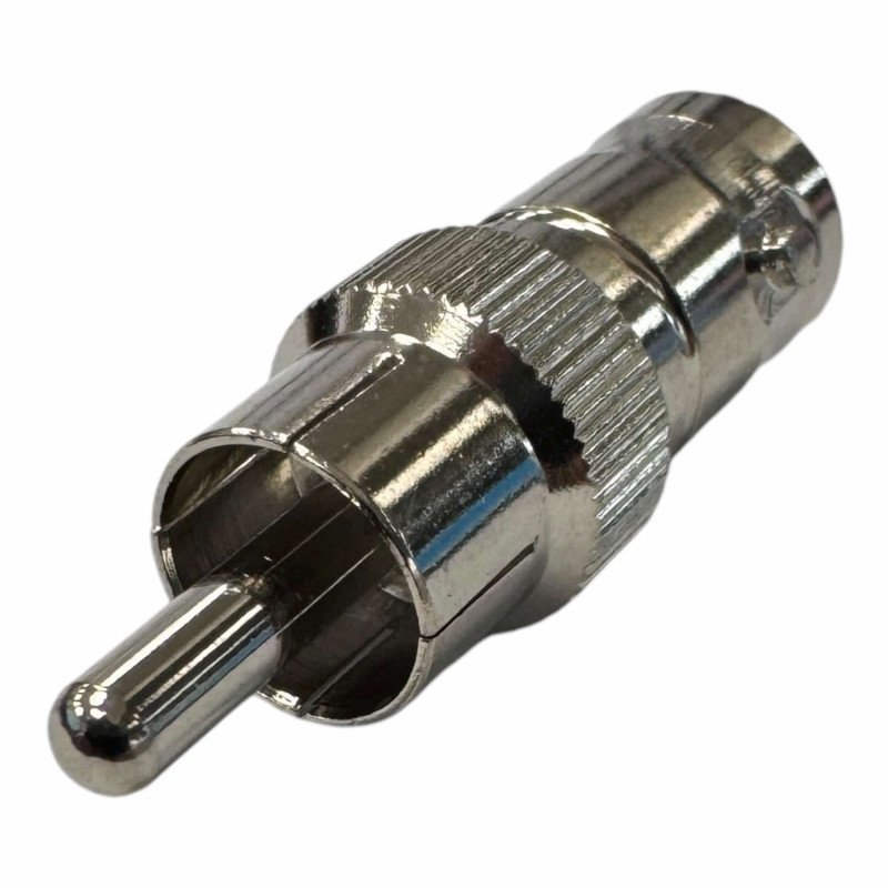 V8202 Ultimax RF Coaxial Adapter Straight BNC (f) - RCA (m)