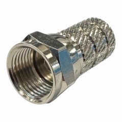 V7210A Ultimax RF Coaxial Connector Twist-On F Type Male For RG-58