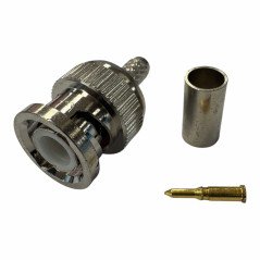 JT-1085A Coaxial Connector Crimp BNC (m) for RG-58