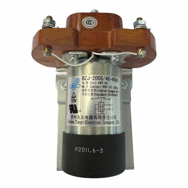 BZJ-200S-48A3 48V 200A Coil 48V Relay High Power Contactor