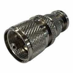 V7059 Ultimax RF Coaxial Adapter UHF Male PL-259 - BNC Male