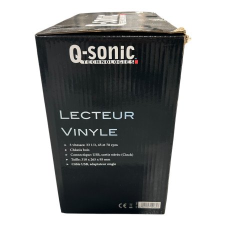 Q Sonic Turntable Player USB Stereo