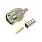 V7401B Ultimax RF Coaxial Connector Clamp TNC Male For RG59/U