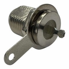 V7223 Ultimax RF Coaxial Connector Bulkhead Chassis Ground F Type Female