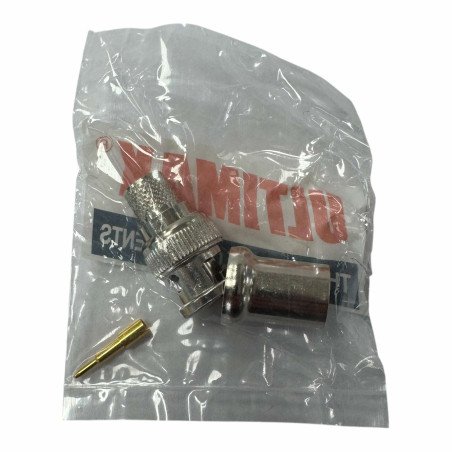 V7001E Ultimax RF Coaxial Connector Crimp BNC Male For RG-213
