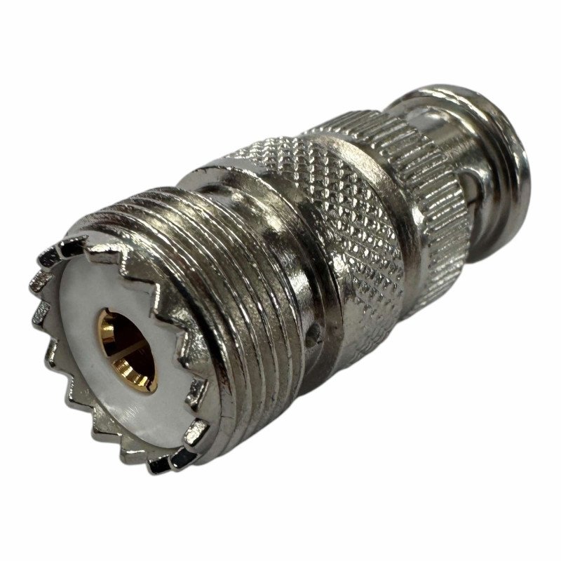 V7060-DC Ultimax Coaxial Adapter UHF Female SO-239 to BNC Male