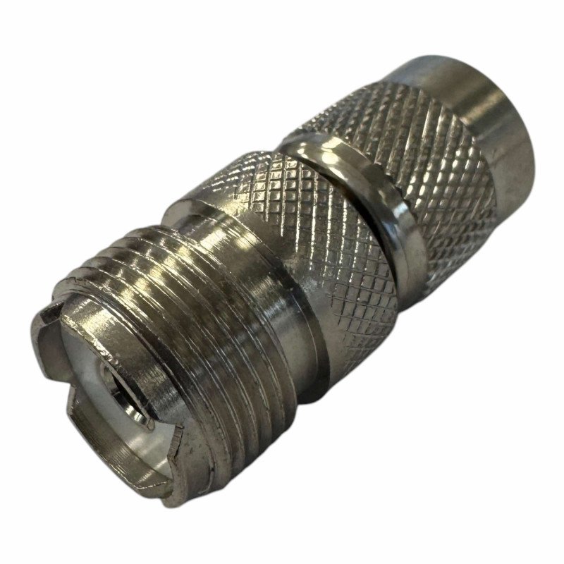 V7443 Ultimax Coaxial Adapter TNC Male to SO239 UHF Female