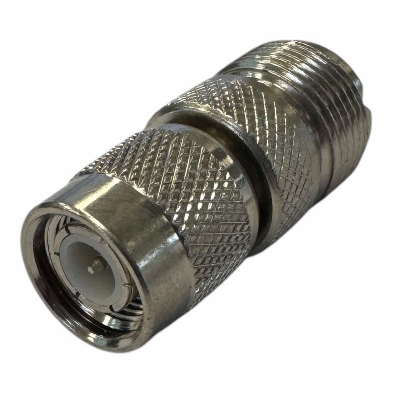 V7443 Ultimax Coaxial Adapter TNC Male to SO239 UHF Female