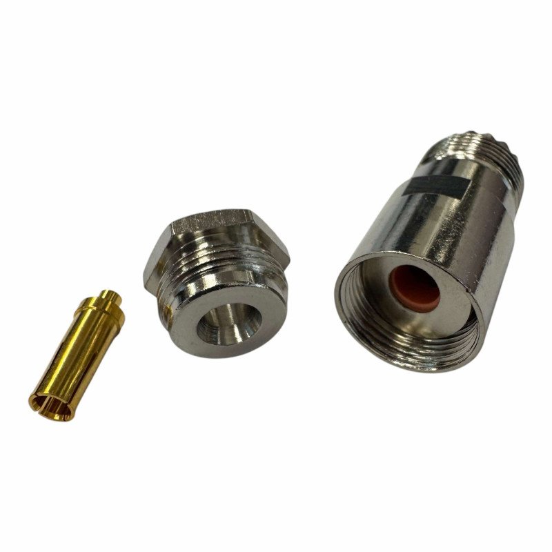 V7510SA Ultimax Coaxial Connector Clamp SO-239 UHF Female For RG58