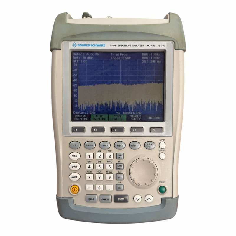 FSH6 Rohde Schwarz Spectrum Analyser 100khz-6Ghz SN:102219