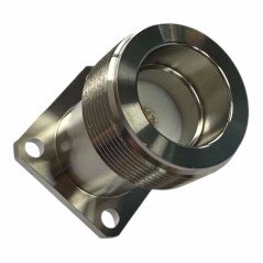 RADLCPM Coaxial Connector Panel - Chassis Mount 32x32mm LC Type Female