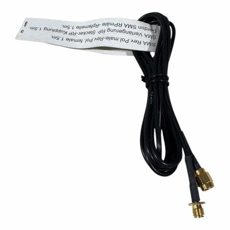 SMA Male RP To SMA Female RP Reverse Polarity Antenna Extension Cable 1.5m