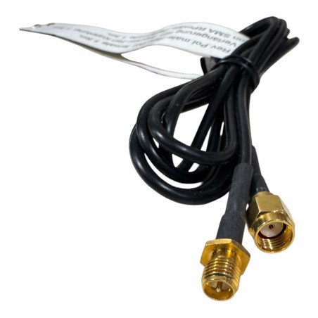 SMA Male RP To SMA Female RP Reverse Polarity Antenna Extension Cable 1.5m