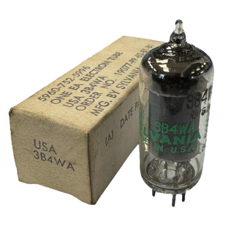 3B4WA 3B4 Sylvania Electron Tube 5960-00-752-5996
