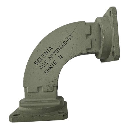 701440-G1 Selenia Waveguide H Bend Section WR90 WR-90 82x82mm