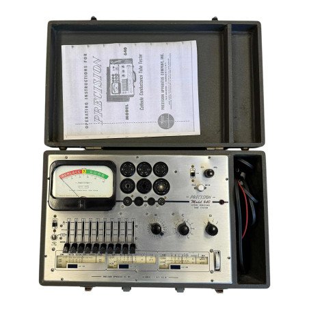 Precision Model 640 Cathode Conductance Tube Tester 230Vac