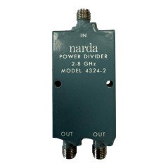 4324-2 Narda Power Divider Combiner 2-Way 2000-8000Mhz 30W SMA(f)