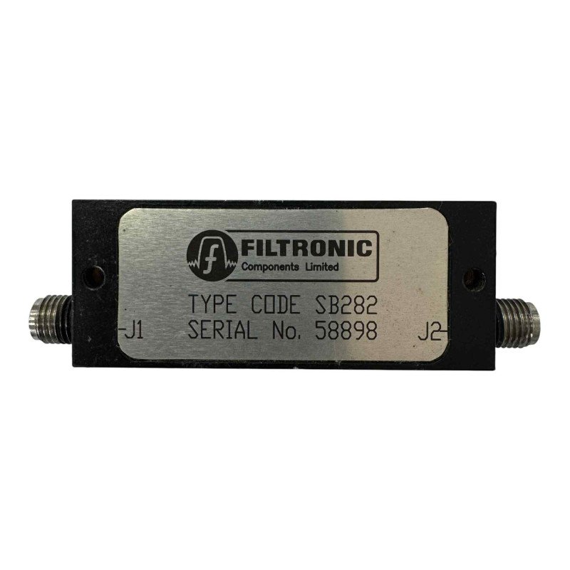 SB282 Filtronic RF Microwave Filter Lowpass LPF 2.45Ghz 2450Mhz SMA