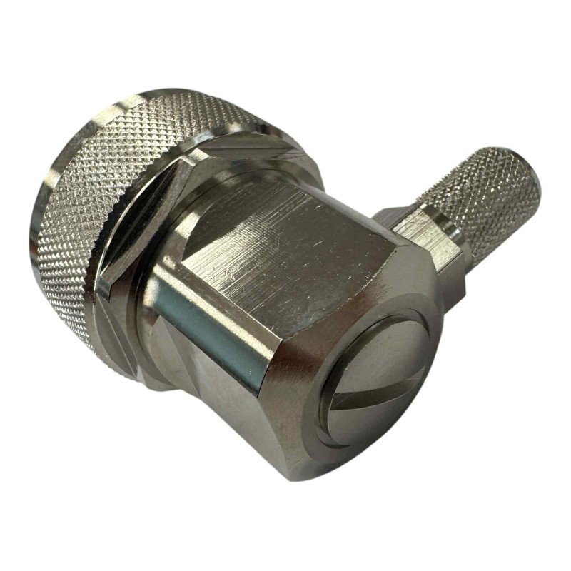 Amphenol Coaxial Connector Crimp 7/16 Male 90° For 10.5mm Cable