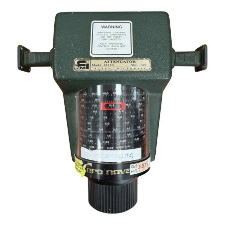 18110 FMI Waveguide Rotary Attenuator WR62 WR-62