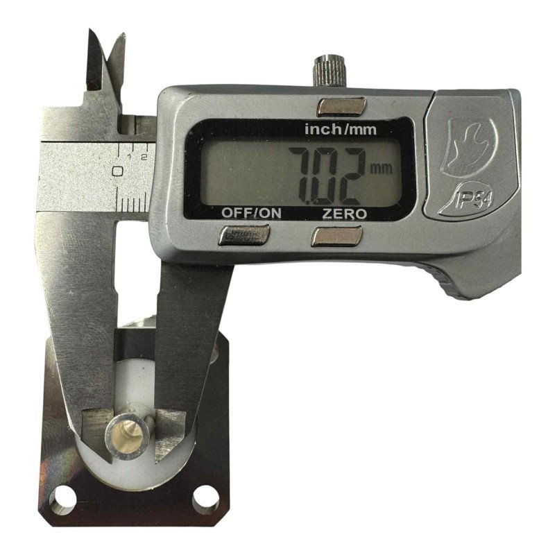 RADLCPM Coaxial Connector Panel - Chassis Mount 32x32mm LC Type Female