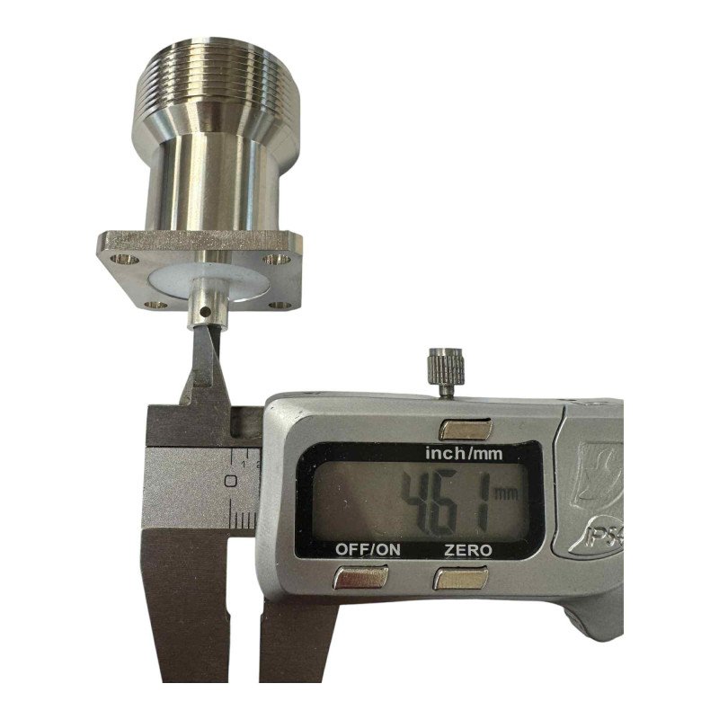 RADLCPM Coaxial Connector Panel - Chassis Mount 32x32mm LC Type Female