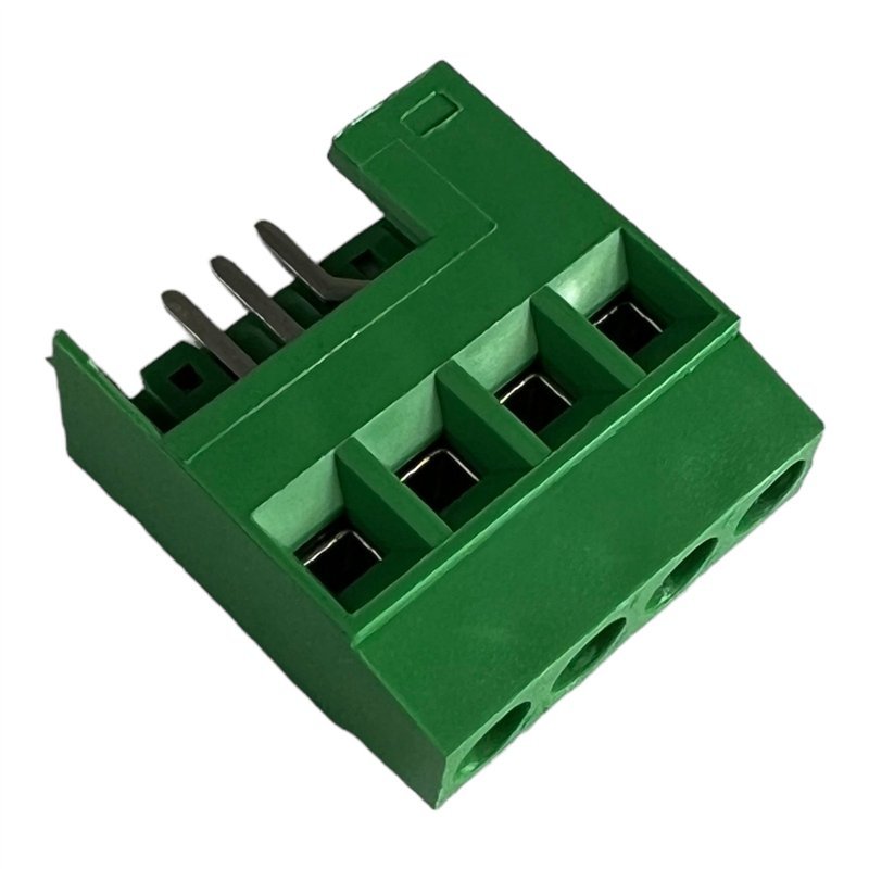 MDX154-5-DA Euroclamp Single Deck Terminal Block - Stackable Version - Pitch 5mm - 4 poles