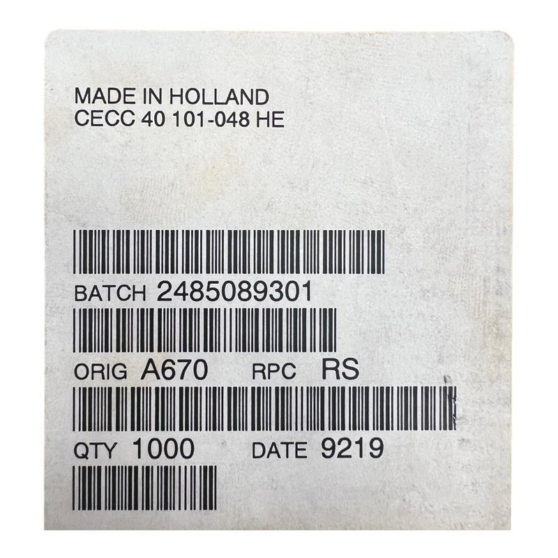 MRS25 Precision Metal Film Resistor CECC 1.1 kOhm 1K1 1/4W 1% 232215611102 QTY:1000