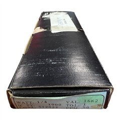 MF25 Precision Metal Film Resistor 16.2 kOhm 16K2 1/4W 1% QTY:500