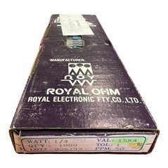 MF25 Precision Metal Film Resistor 15.4 kOhm 15K4 1/4W 1% QTY:1000