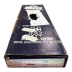 MF25 Precision Metal Film Resistor 73.2 kOhm 73K2 1/4W 1% QTY:400
