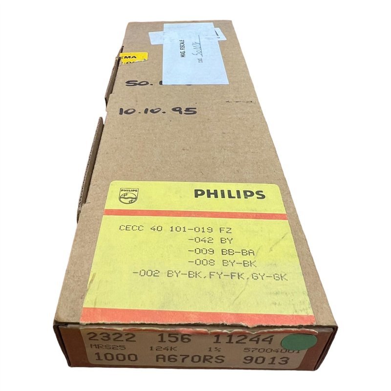 MRS25 Precision Metal Film Resistor 124 kOhm 124K 1/4W 1% QTY:900