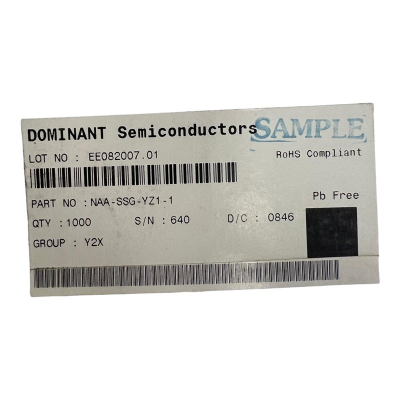 NAA-SSG-YZ1-1 Dominant Semiconductors Primax SMD LED Amber AlInGaP 3.5x3.5 QTY:1000