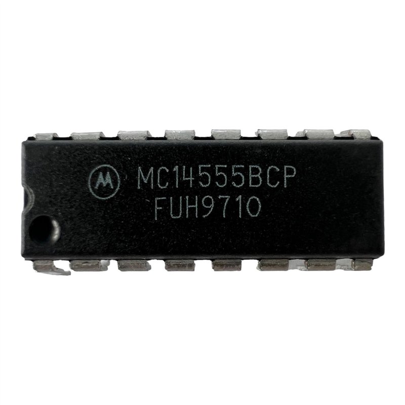 MC14555B Motorola Integrated Circuit Decoder/Demultiplexer 1 x 2:4 16-PDIP