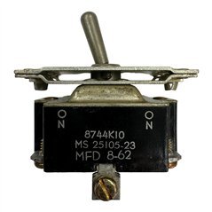 8744K10 MS25105-23 Toggle Switch ON-ON 5930-01-041-2992