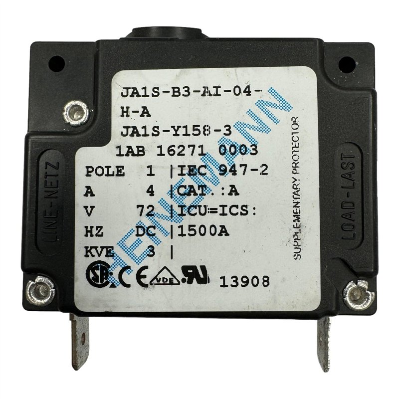 JA1S-B3-AI-04-H-A Heinemann Eaton Circuit Breaker 4A