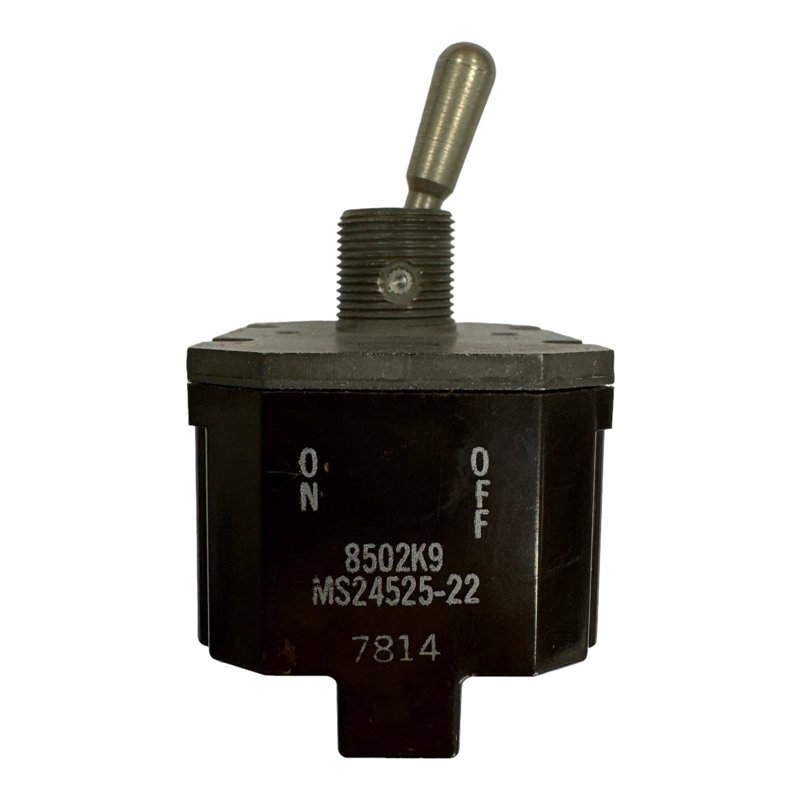 8502K9 MS24525-22 CH Toggle Switch