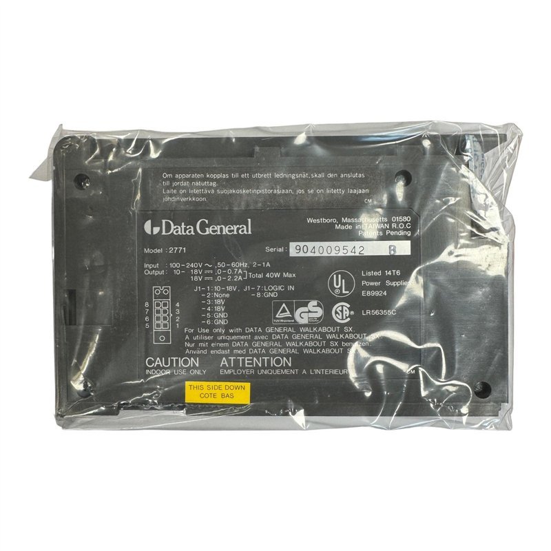2771 Data General Power Supply 10-18V