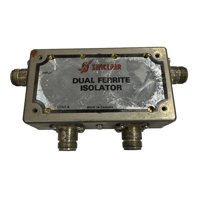 Sinclair T2212A Dual Stage Isolator ser X08853-7