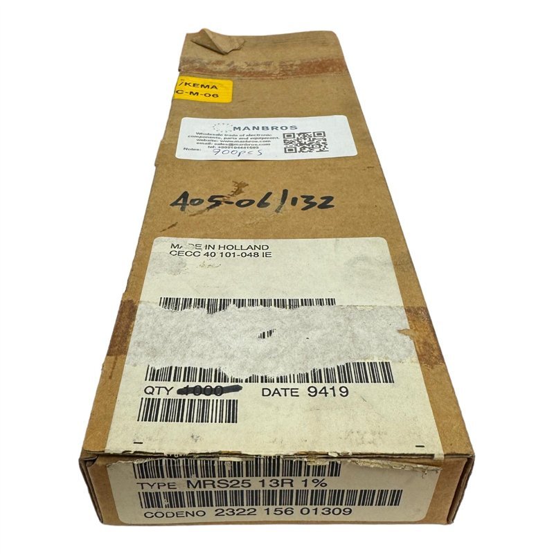 Metal Film Resistor CECC 13 ohm 13R 1/4 W 1% QTY:900