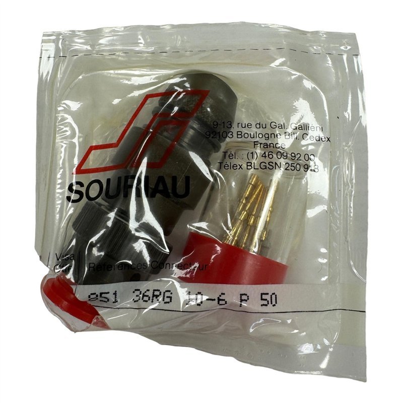 85136RG106P50 Souriau Circular MIL Spec Connector 5935-14-292-2117