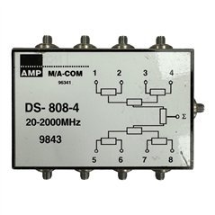 DS-808-4 AMP Macom Power Divider 8 Way SMA 20-2000Mhz