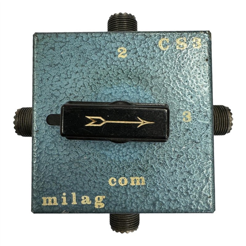CS3 Milag Coaxial Switch Manual SO239