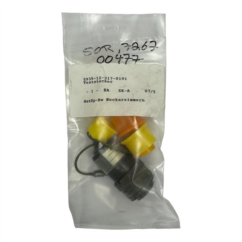 SJTG06RT-16-35PB (014) Connector Electrical Mil Spec 5935-12-317-0191